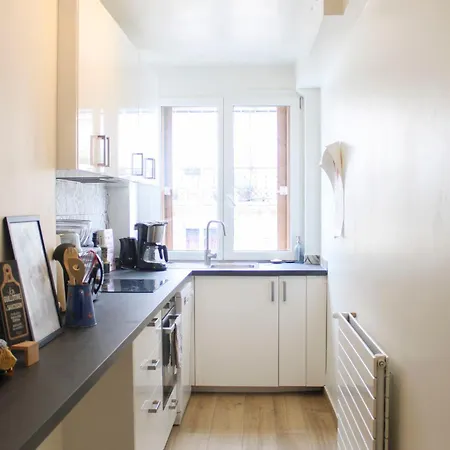 Apartamento Cozy Bright Cocoon With View Of The Eiffel Tower *
