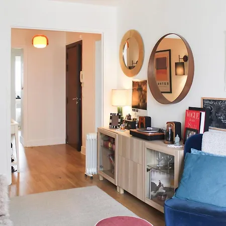 Apartamento Cozy Bright Cocoon With View Of The Eiffel Tower París