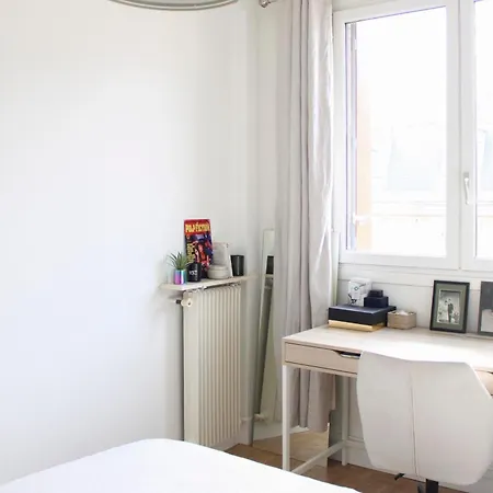 Apartamento Cozy Bright Cocoon With View Of The Eiffel Tower
